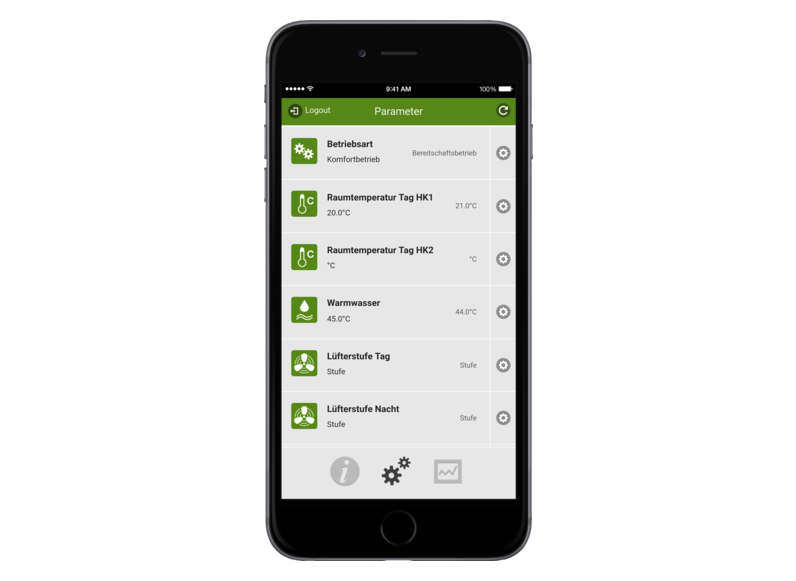 STIEBEL ELTRON Control unit/energy management ISG web