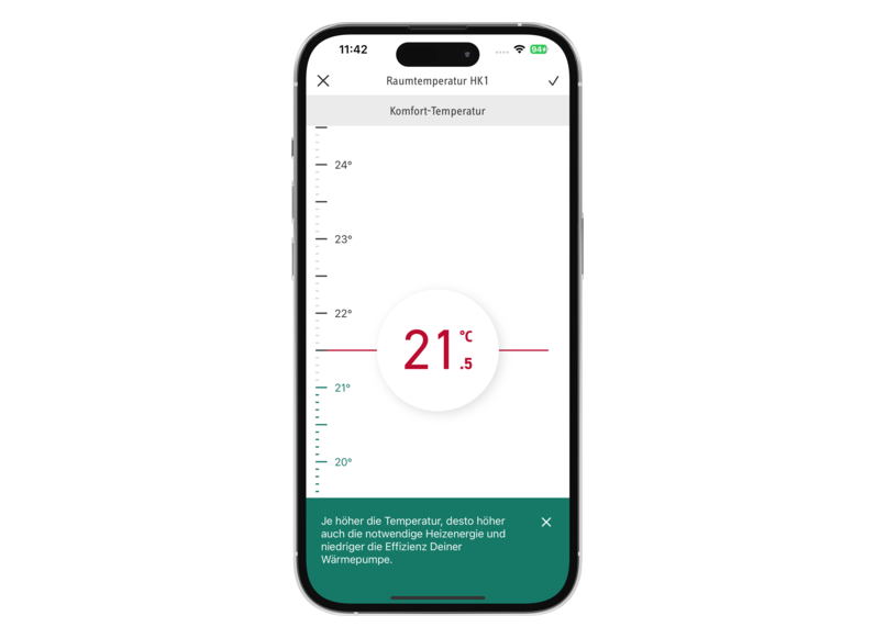 STIEBEL ELTRON Control unit/energy management MyStiebel-App Android
