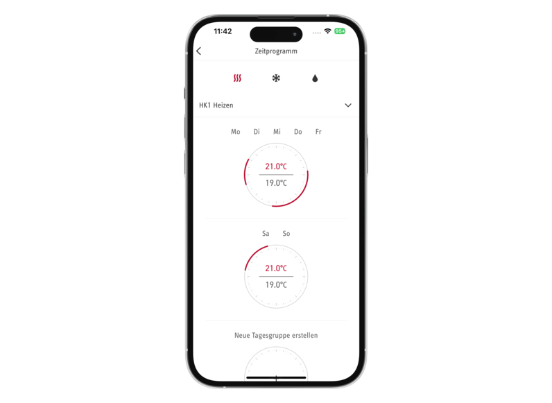 STIEBEL ELTRON Control unit/energy management MyStiebel-App Android
